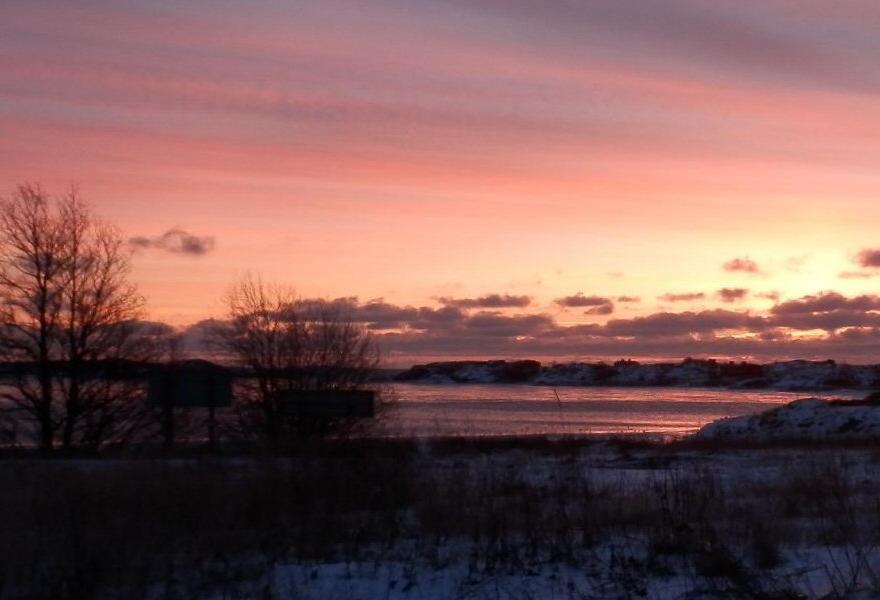 Auringonnousu Utössä
