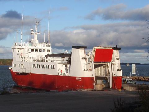 M/S Eivor lähdössä